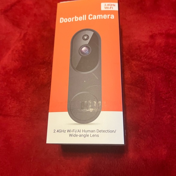 The Unbranded Brand Other - Wi-Fi Doorbell Camera - Black
